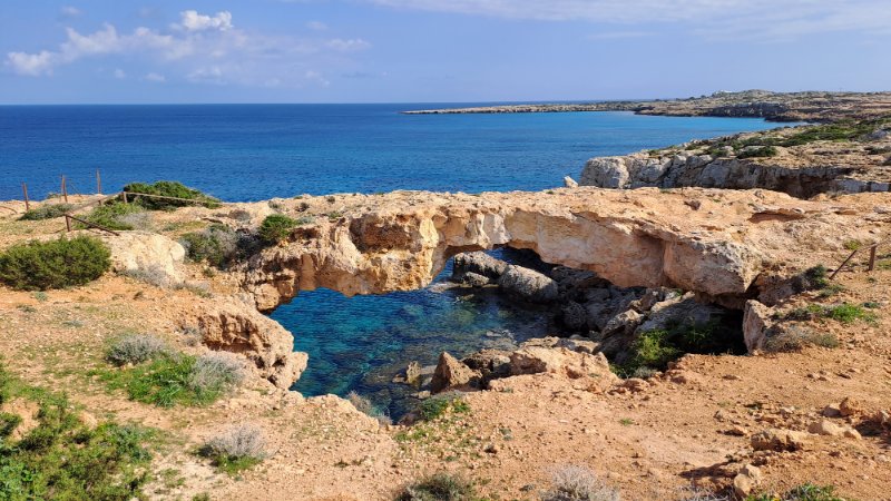 Kipar, kameni most Crow's Arch